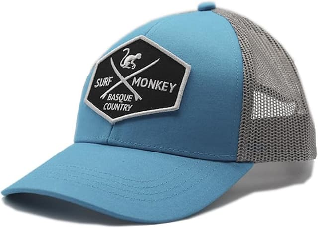 Detalle de Surf Monkey Dressed in Music Play with ME casquette trucker 5 panneaux pour enfants
