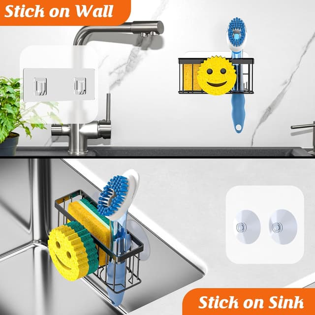 Thumbnail 6 de MURLONG Sponge Holder Smiley Face Sink Caddy 🧽