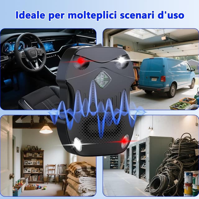 Thumbnail 6 de Morole Repellente Topi per Auto 50–80 m² 📢