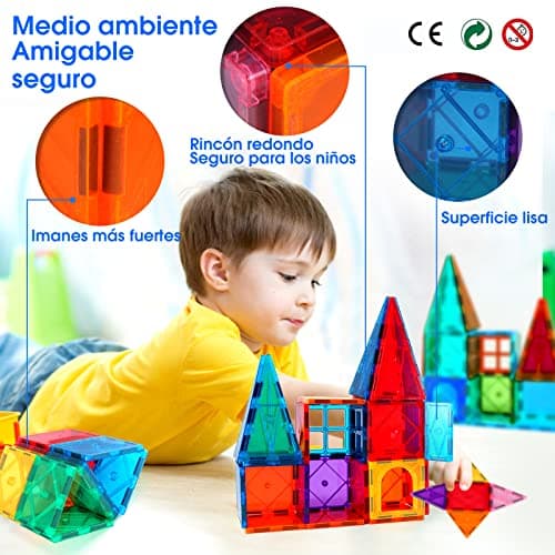 Thumbnail 1 de Katiago Bloques Construcción Magnéticos 64 Piezas 🧱