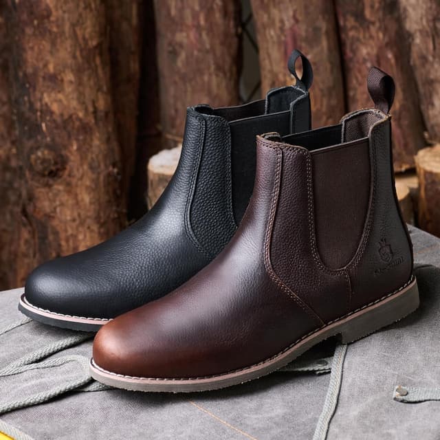 Thumbnail 6 de SL-Saint Uomo SL-HERO stivali Chelsea in vera pelle di mucca, fatti a mano