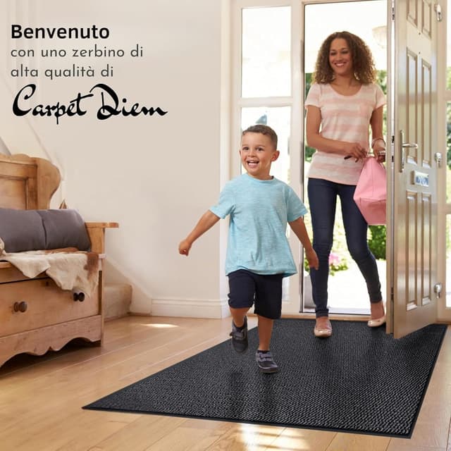 Detalle 2 de Carpet Diem Zerbino 40x60 Nero Antracite