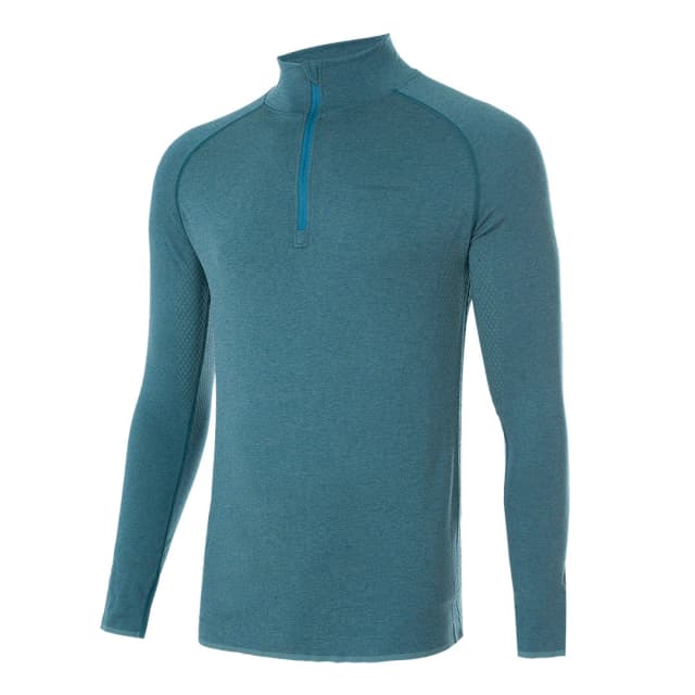 Detalle 2 de Trangoworld Lodes: camiseta técnica interior de hombre para montaña invernal