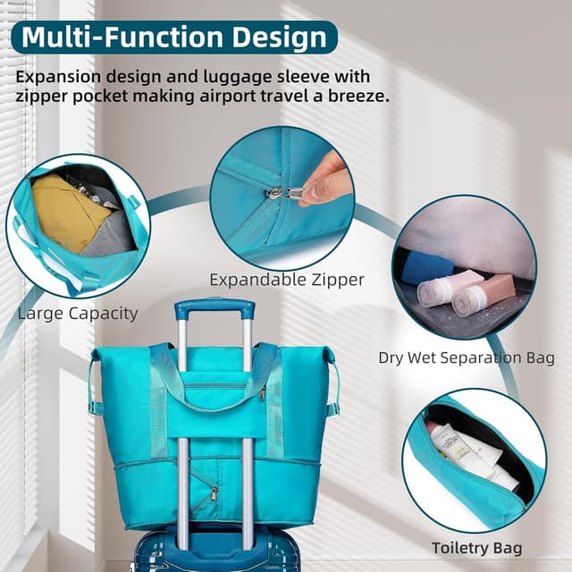 Thumbnail 5 de LARVENDER Luggage Sets 3 Piece 20 Inch Carry-On