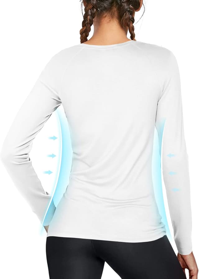 Detalle de isnowood UPF 50+ long sleeve sun shirt