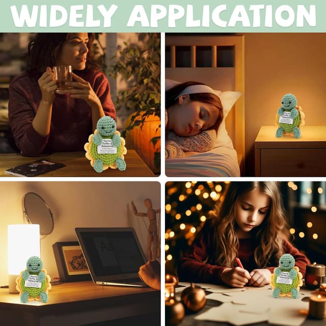 Thumbnail 6 de Bafiwu Funny Positive Turtle Gift