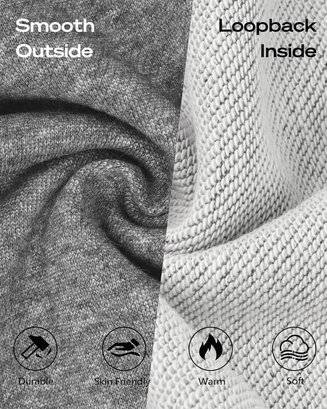 Thumbnail 6 de Zylioo extra long inseam men’s sweatpants with pockets (open bottom)