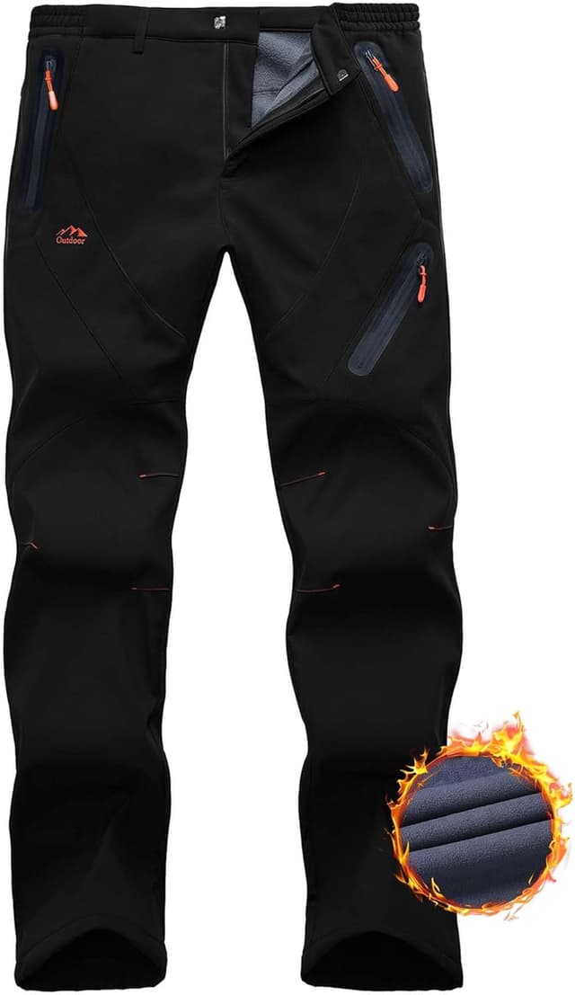 Thumbnail 5 de HFDWYJ Uomo pantaloni invernali impermeabili