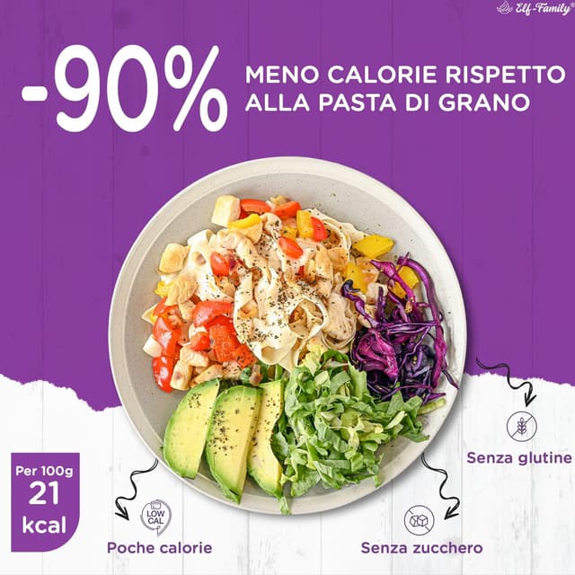 Thumbnail 5 de elf-family Premium Pasta di Konjac 240g 🍜