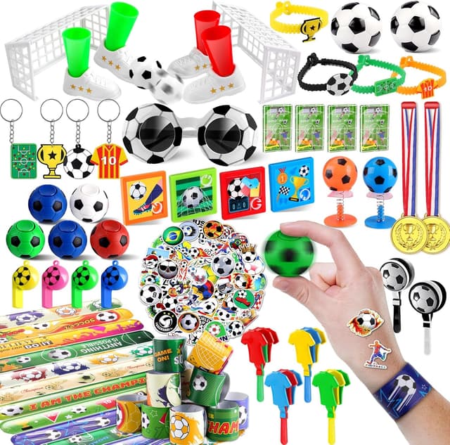 Detalle de nicknack 102PCS Piñata fútbol cumpleaños