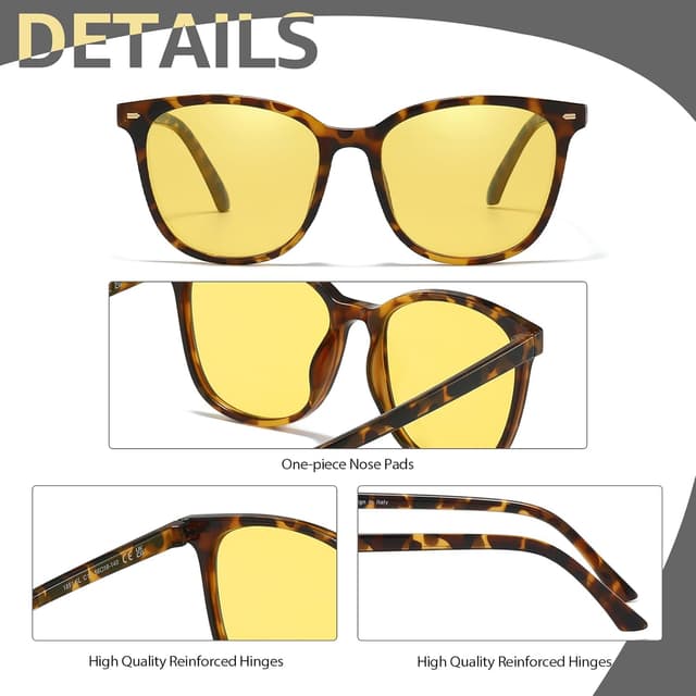 Thumbnail 6 de Myiaur Night Vision Glasses Yellow lenses for safer driving 🕶