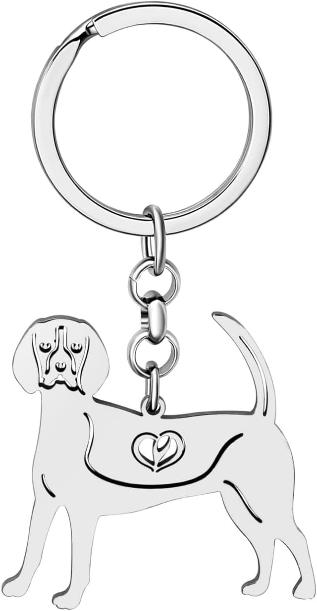 Detalle 2 de Cute dog keychain 29mm by RAIDIN