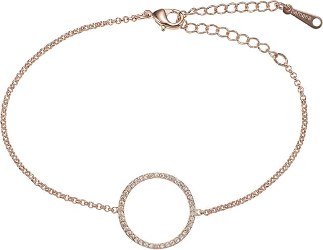 Detalle de Bracciale a cerchio Namana da donna con zirconi cubici AAA e confezione regalo