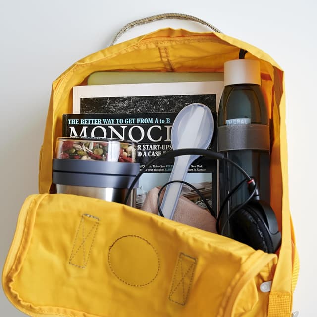 Detalle de Mepal Panier repas hermétique Ellipse 107647078700 (500 + 200 ml) Vivid Mauve