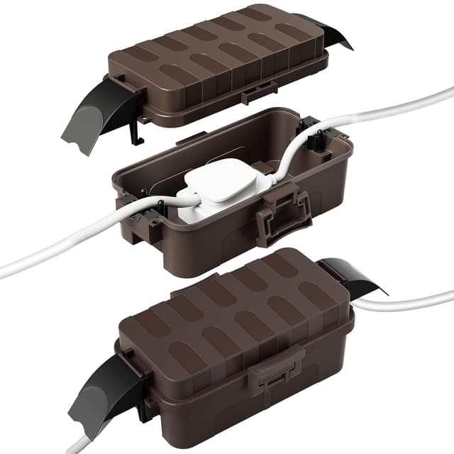 Detalle de Restmo Weatherproof Electrical Box 2 pack 15cm