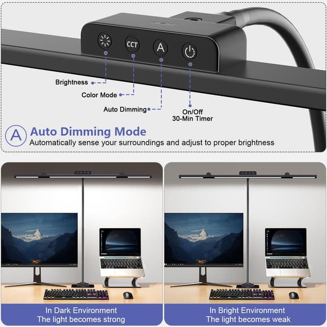 Detalle 2 de EppieBasic LED Schreibtischlampe 24 W