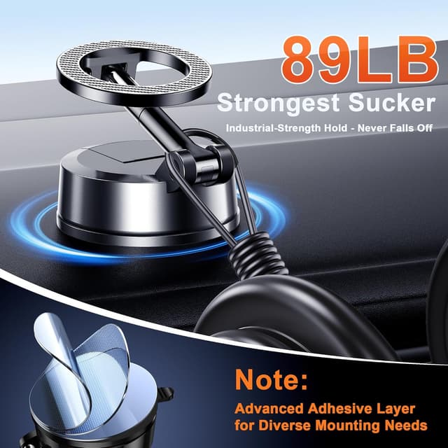 Detalle 2 de Qifutan MagSafe Car Mount 30