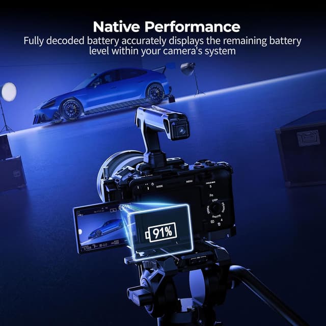 Thumbnail 6 de SmallRig Batteria NP-FZ100 da 2520 mAh con ricarica USB-C e indicatore LED (per Sony Alpha)