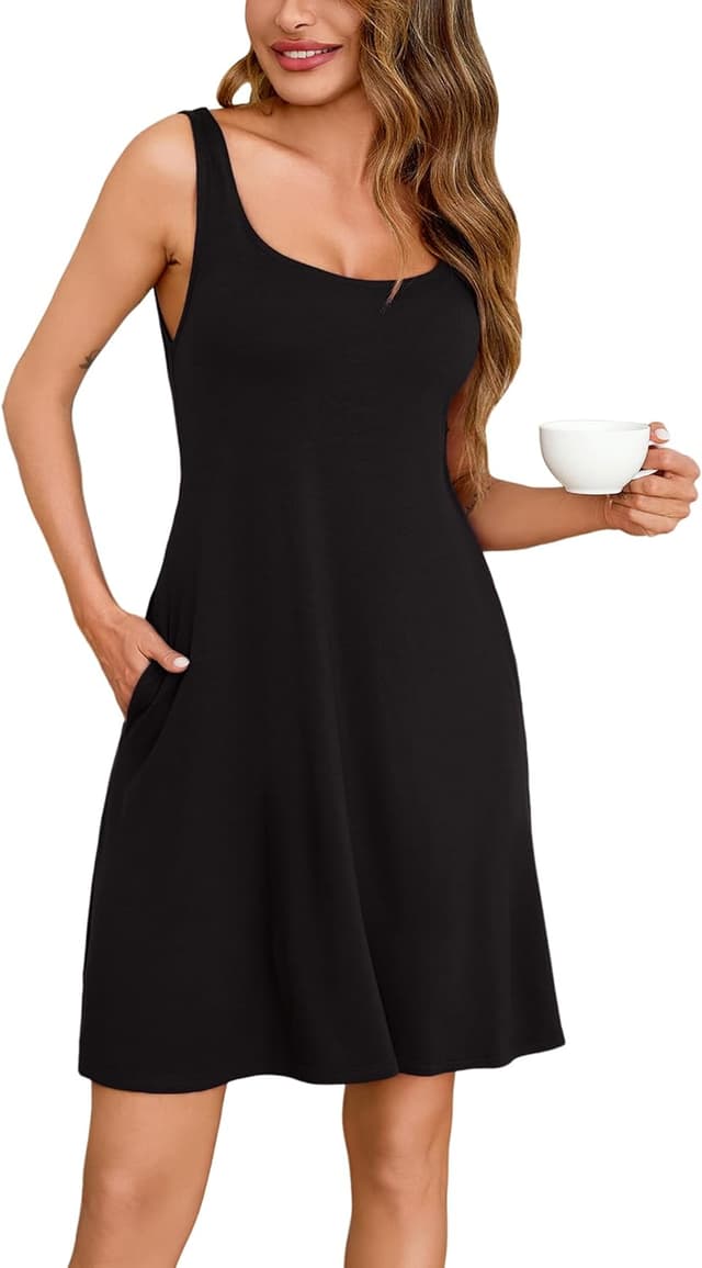 Imagen de Bresdk Camicia Notte Donna Cotone S/M en OfertitasTOP