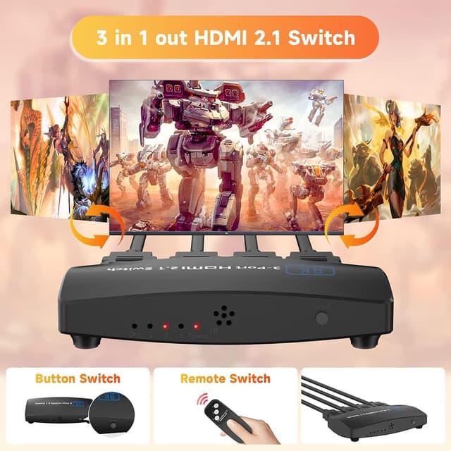 Thumbnail 4 de BolAAzuL HDMI Switch 3 in 1 Out