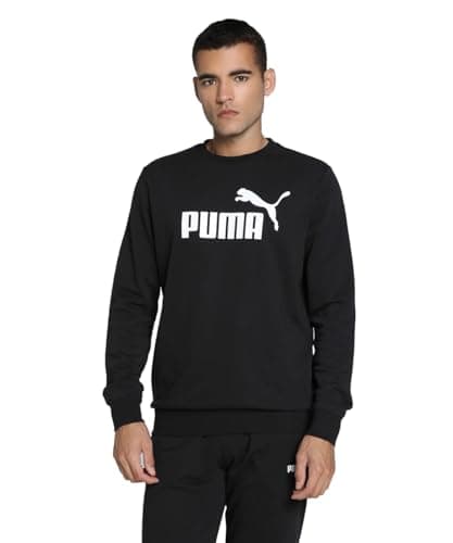 Imagen de PUMA ESS No. 1 Logo Crew TR Felpa Hombre 🖤 S en OfertitasTOP