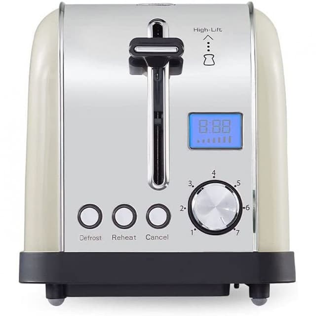 Detalle 2 de Prixton Bianca Pro 1500W tostadora 2 ranuras