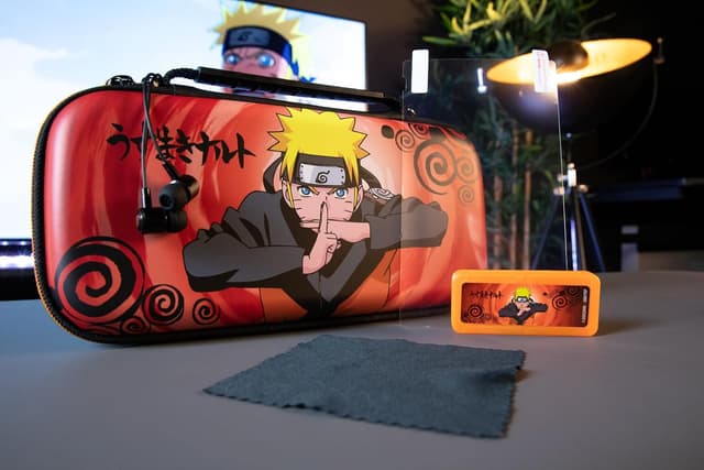 Detalle 1 de Konix Naruto Shippuden Starter Kit 🎮: Accesorios para Nintendo Switch