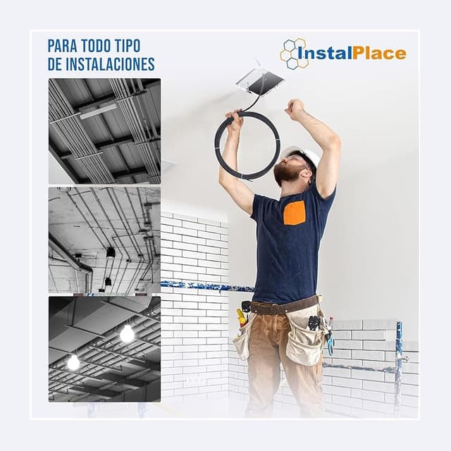 Thumbnail 6 de InstalPlace Pasacables Terminales intercambiables 6 mm, 20 m