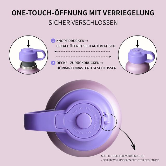 Thumbnail 3 de BOTTLE BOTTLE Trinkflasche 600 ml