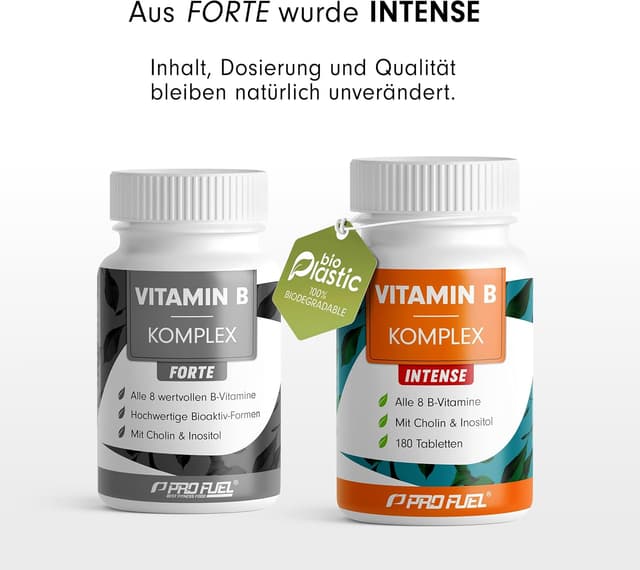 Detalle 2 de Vitamin B Komplex hochdosiert 180 Tabletten