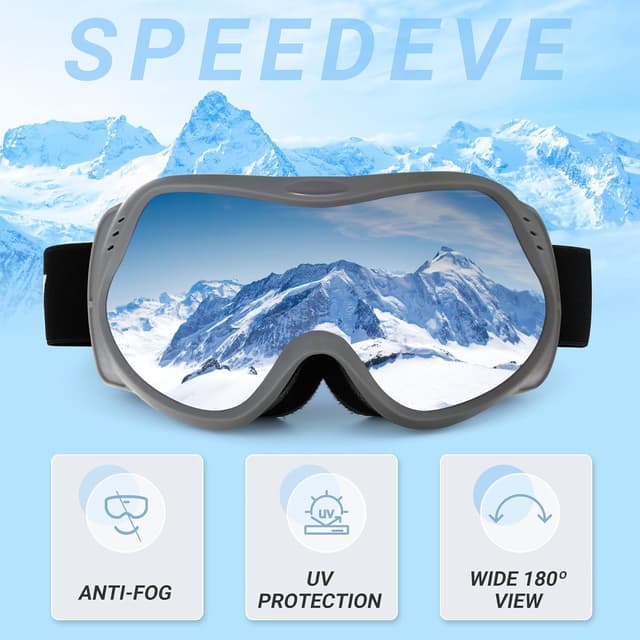 Detalle de Lunettes ski SPEEDEVE anti-buée OTG