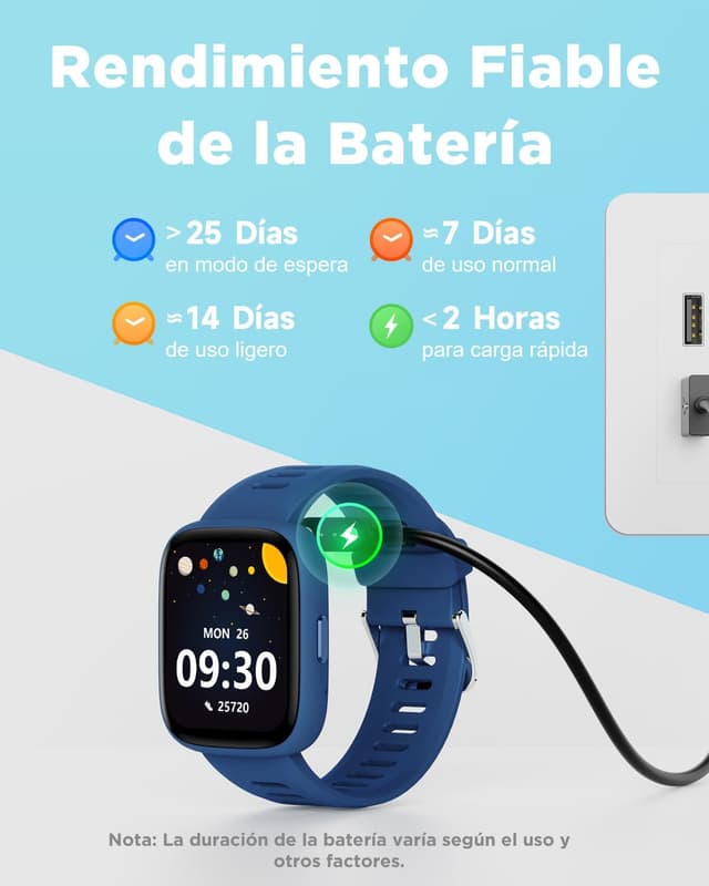 Thumbnail 6 de BIGGERFIVE BRAVE 2 pulsera actividad infantil