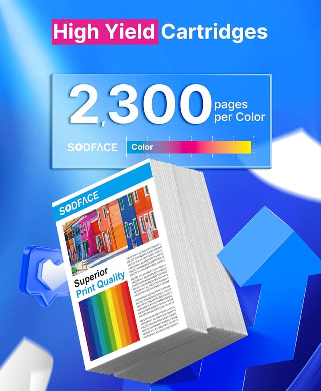 Thumbnail 2 de SODFACE TN247 4-Pack Toner Cartridges for Brother