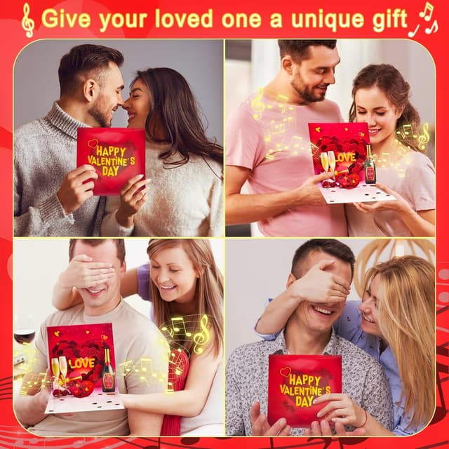 Thumbnail 3 de DTESL Valentine's Day Pop Up Card 🎴