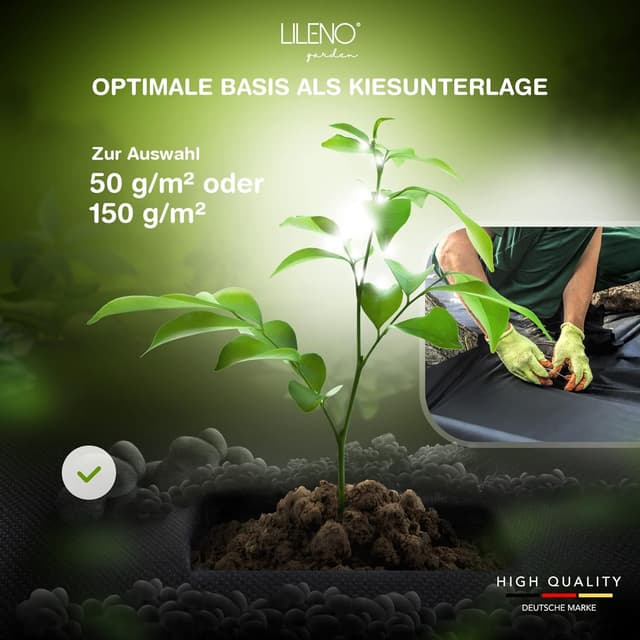 Thumbnail 6 de LILENO HOME 100 m² Fieltro antimalas para jardín