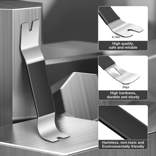 Thumbnail 6 de Hochferr Metal Trim Removal Tool 24-pc Automotive Tool Kit with Storage Bag