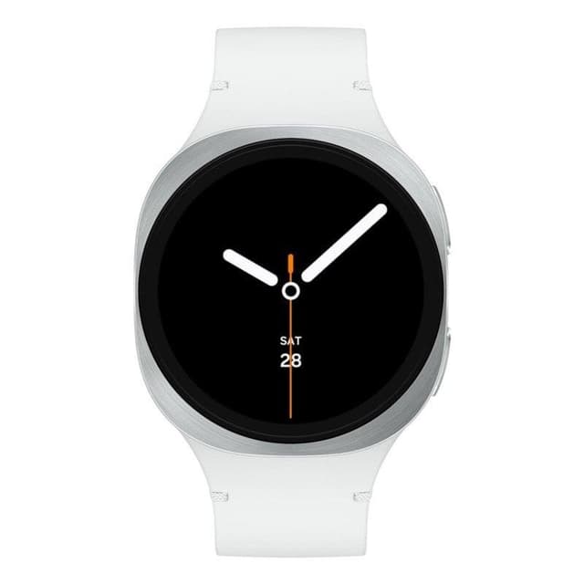 Detalle 2 de Samsung Galaxy Watch8 (SM-L320) WiFi + GPS con NFC, extras de salud y pantalla Super AMOLED en plata