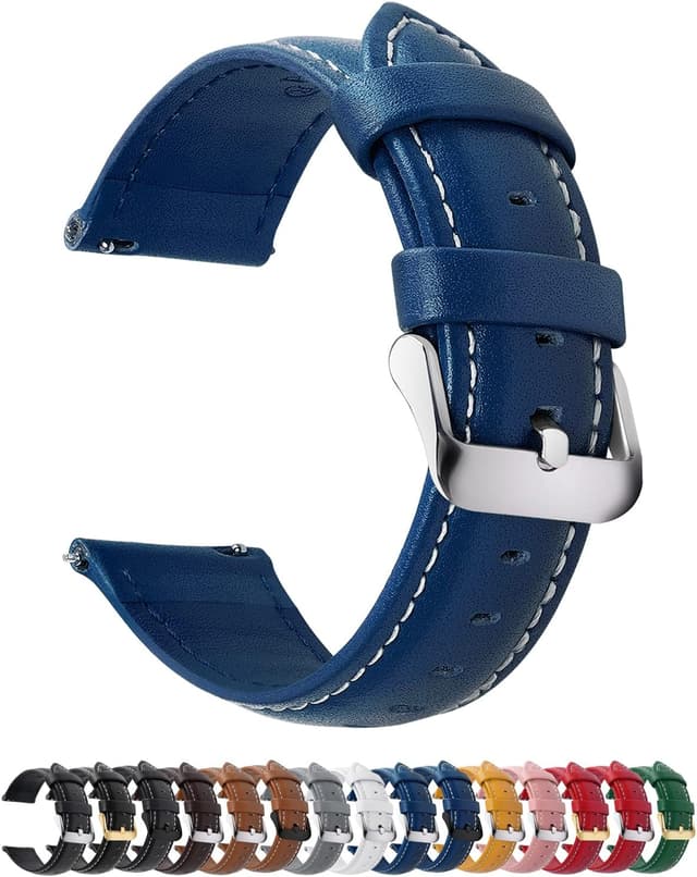 Imagen de Fullmosa Cinturino in Pelle 22mm per Orologio en OfertitasTOP