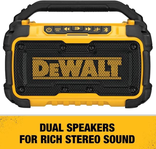 Thumbnail 2 de DEWALT DCR010 Bluetooth Jobsite Speaker 100 ft