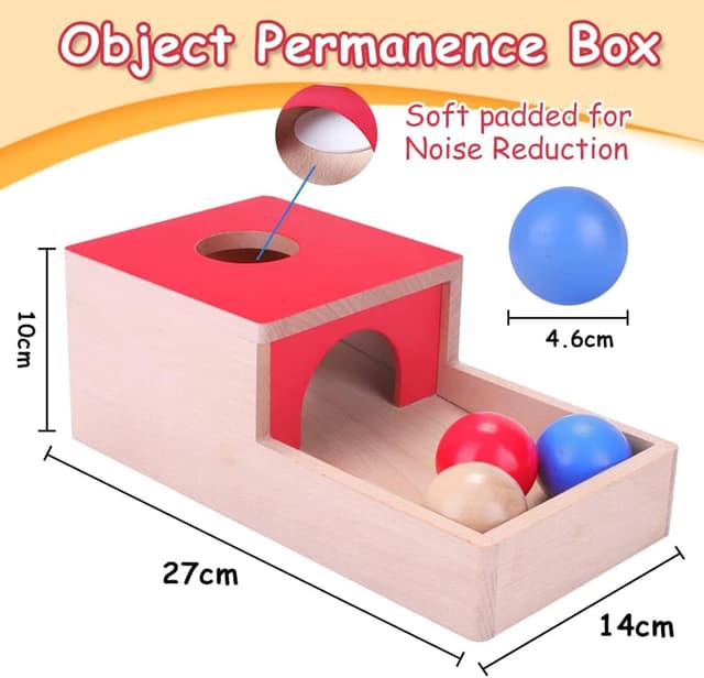 Thumbnail 6 de Baby Montessori 4‑in‑1 Activity Cube for Toddlers