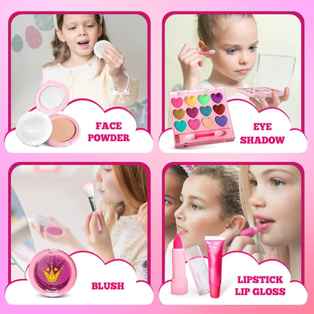 Thumbnail 5 de ULOVEME Kids Real Makeup Kit 3+