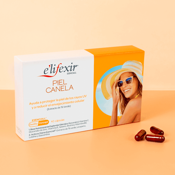 Thumbnail 1 de Elifexir Esenciall Piel Canela 2x40 cápsulas solares