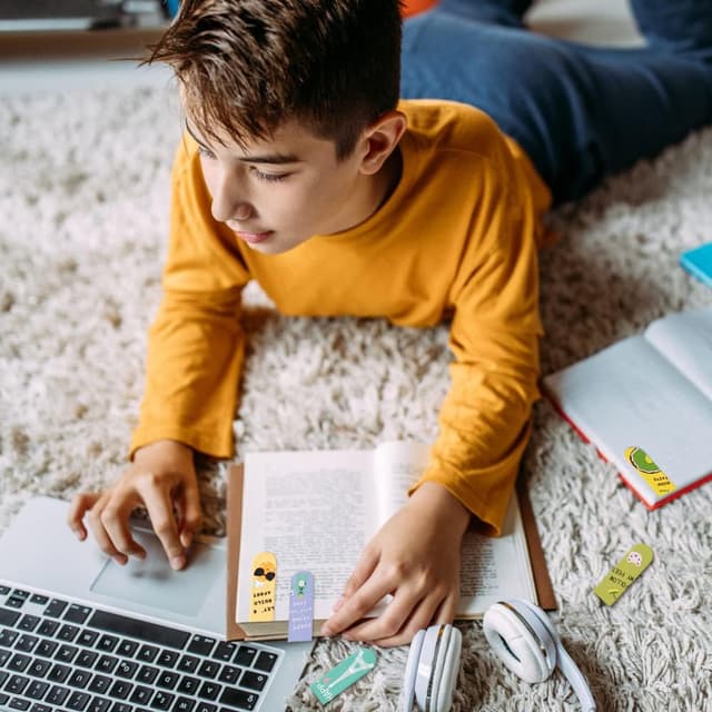 Thumbnail 6 de Vicloon Segnalibri Magnetici 30 pezzi 2x6 cm