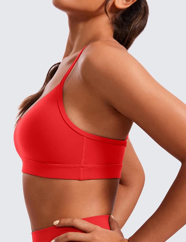 Detalle de CRZ YOGA Butterluxe V Collo Reggiseno sport da donna con imbottitura regolabile