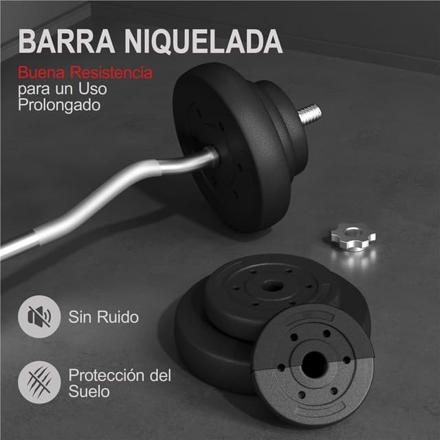 Thumbnail 5 de Yaheetech Mancuernas 30/25/20 kg