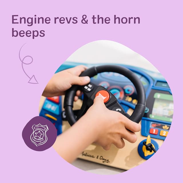 Detalle de Melissa & Doug Vroom & Zoom Interactive Dashboard