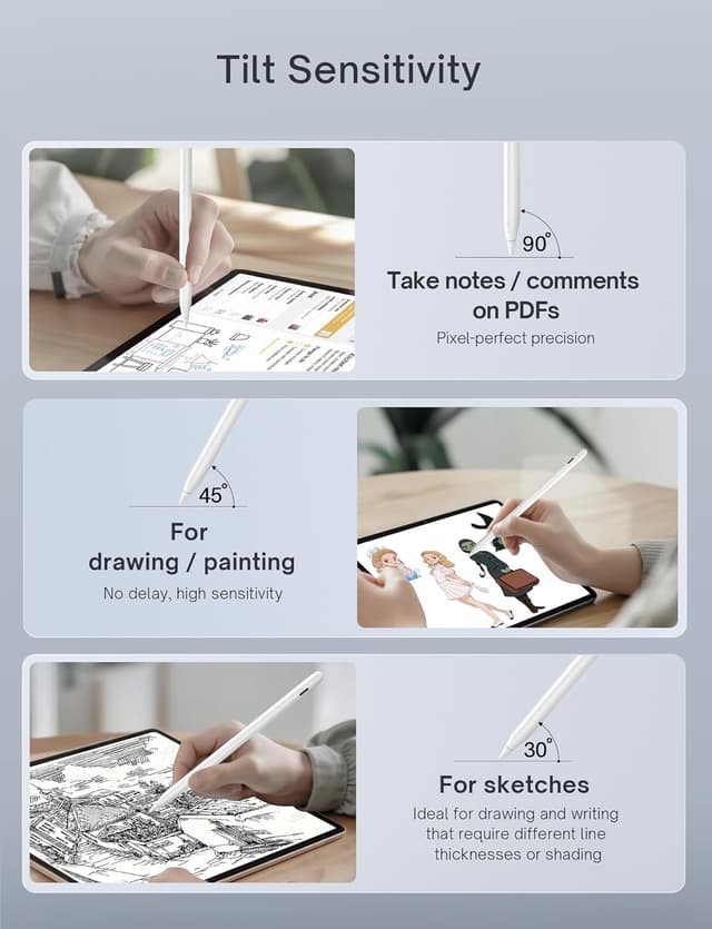 Detalle 2 de MEKO iPad stylus with magnetic charging