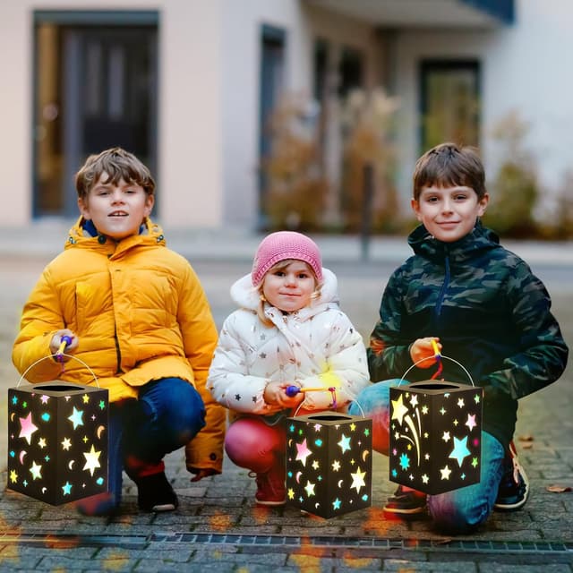 Thumbnail 2 de MONCAP Laternen Bastelset Sterne