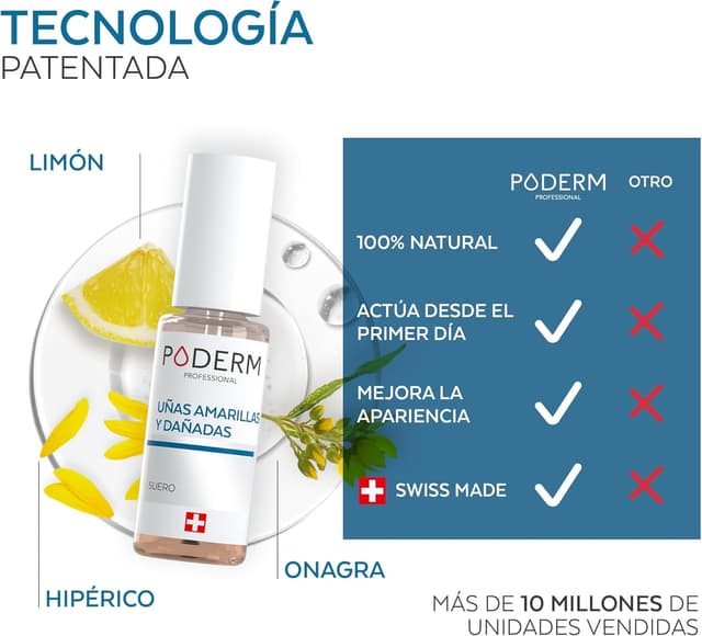Detalle 2 de PODERM Uñas Amarillas y Dañadas