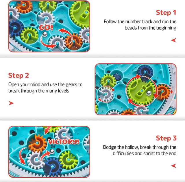 Detalle 2 de Funny Old Man Labyrinth-Puzzle-Spiel für Kinder (4–8 Jahre) mit zwei Stahlkugeln – Raumschiff-Design